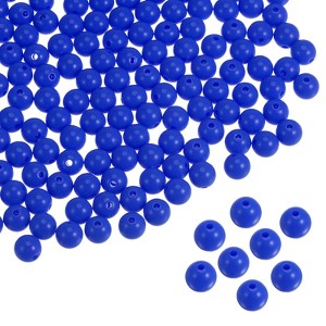Unique Bargains Loose Craft DIY Earring Necklace Making Acrylic Round Beads 1700 Pcs - 1 of 4