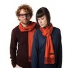 Mio Marino | Women's Solid Fringed 100% Cotton Scarf - 2 of 4