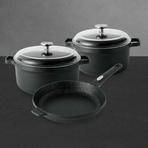 BergHOFF GEM 5Pc Nonstick Cookware Set, Black - image 1 of 4