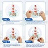 Unique Bargains Aluminum 3D Shape Waterproof Flexible Wind Chimes - 4 of 4