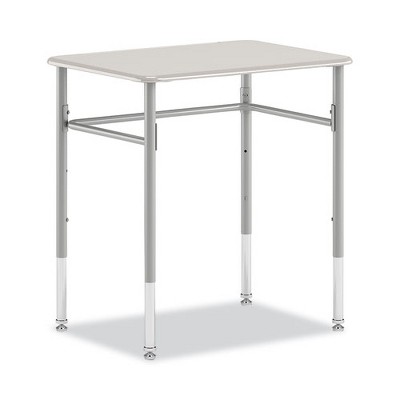 HON SmartLink Student Desk, Rectangle,  20" x 26" x 23" to 33", White, 2/Carton