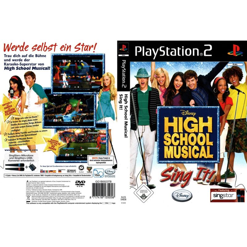 High School Musical: Sing It (Game Only) - PlayStation 2, 2 of 6