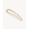 MACHETE - Midi Wavy French Hair Pin - Gold - 2 of 3