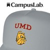University Of Minnesota Duluth Primary Logo Foam Trucker Cap Grey Os - 4 of 4