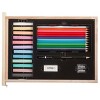 KINGART Mixed Media Art Set, Table-Top Sketchbox Easel, 105 Pcs. - 4 of 4