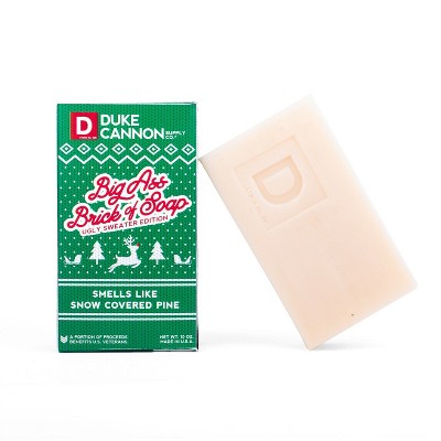 Duke Cannon Snow Covered Pine Scented Bar Soap - 10oz