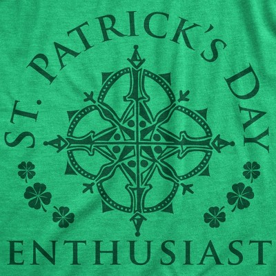 Мужские футболки Crazy Dog T-Shirts, Inc. Mens St Patrick's Day Enthusiast T Shirt Funny Saint Patrick Day T-shirt Joke - Crazy Dog Men's T Shirt for Saint Patrick's Day Green XL — фото 2
