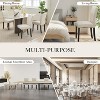 Dining Chairs Set Upholstered Parsons Dining Chairs with Nailhead Trim and Solid Wood Legs Fabric Dining Room Kitchen Side Chair - 4 of 4