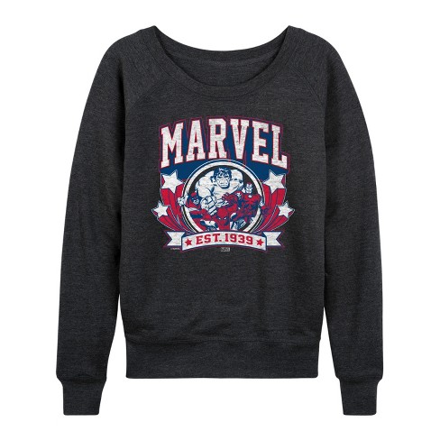 Women's - Marvel - Collegiate Americana Lightweight French Terry Slouchy - image 1 of 4