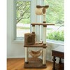 Armarkat 70" Real Wood Cat tree With Scratch posts, Hammock for Cats & Kittens, X7001 - 3 of 4
