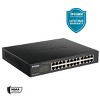 D-Link 24-Port Gigabit Smart Managed PoE+ Switch, 12 PoE+ Ports (100W) (DGS-1100-24PV2) - 2 of 4