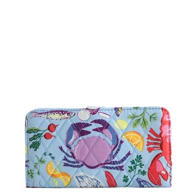 Vera Bradley Women's Outlet Cotton Essential Wallet