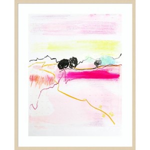 Amanti Art Traversing by Angie Kenber Wood Framed Wall Art Print - 1 of 4