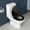 Toilet Seat with Built-In Toddler Potty Training Seat, Mother and Child Cover, Slow Close, Easy to Install,  Elongated - 2 of 4
