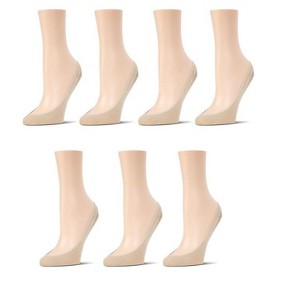 Memoi No-Show Micro Shoe Liners 7-Pack - 1 of 4