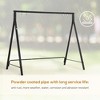 Aghana Digitals Heavy-Duty Steel Porch Swing Stand, 528 LBS Capacity, A-Frame Design, 4 Hanging - 3 of 4