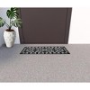 HomeRoots 9" X 30" Black Rubber Outdoor Door Mat - 2 of 4