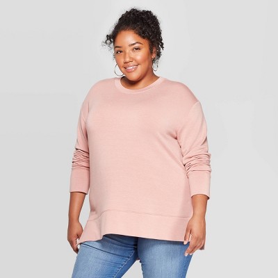 womens blush sweatshirt