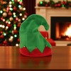 Unique Bargains Christmas Hat Christmas Elf Hat Thick Brushed Fabric 12.6"x12.2" 1 Pc - 2 of 4