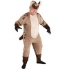 HalloweenCostumes.com 2X   Adult's Plus Size Hyena Costume, Brown/Gray - 3 of 3