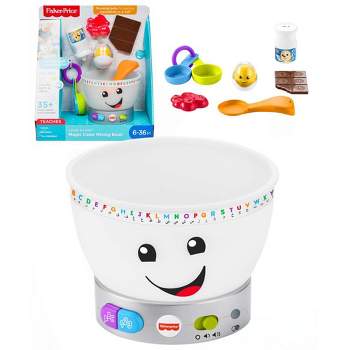 Fisher Price - Laugh, Learn & Grow Smart Stages Magical Colorful Learn Your Way Around the Kitchen Mixing Bowl
