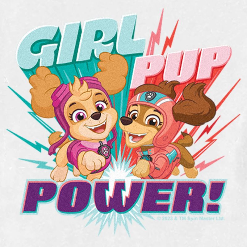 Toddler's PAW Patrol Liberty and Skye Girl Pup Power T-Shirt, 2 of 4