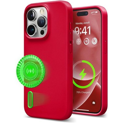 Entronix [Magnetic] Case Compatible with iPhone 14 Pro - Soft-Touch Liquid Silicone