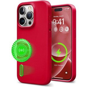Entronix [Magnetic] Case Compatible with iPhone 14 Pro Max - Soft-Touch Liquid Silicone - 1 of 4