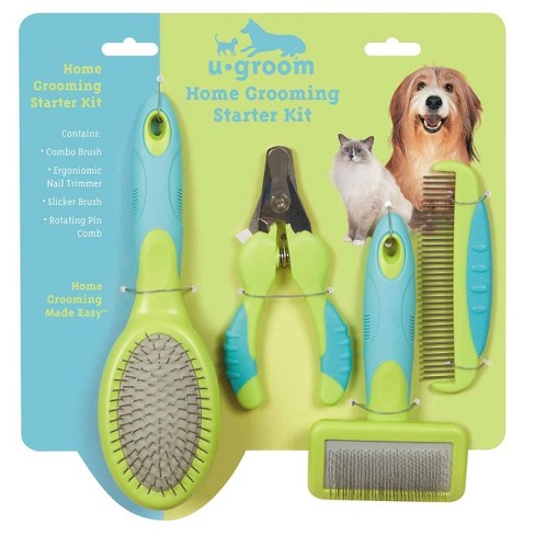 U groom Homaster Equipment Groomer 4 Piece Starter Kit Target