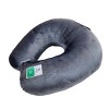 WOLF Recycled Travel Neck Pillow - Pewter - 3 of 3