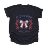 Simply Sage Market Star Spangled And Sassy Coquette Garment Dyed Tee - 2 of 4
