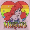 Girl's The Little Mermaid Ariel Rainbow Heart T-Shirt - 2 of 4