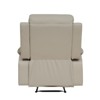 Bonrcea Leather Recliner Chair, Classic and Traditional Manual Recliner Chair with Overstuffed Arms and Back, Manual Single Sofa - 4 of 4