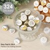 Big Dot of Happiness World Awaits - Travel Themed Party Small Round Candy Stickers - Party Favor Labels - 324 Count - 2 of 4