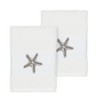 Linum Home Textiles 100% Turkish Cotton LYDIA Embellished Towel Set - 2 of 3