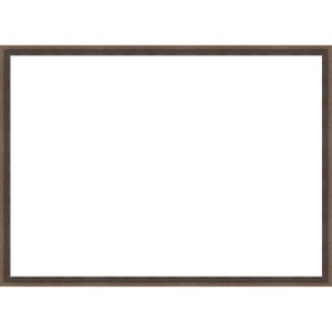 Amanti Art Hardwood Wedge Mocha Framed Dry Erase Magnetic Board - 1 of 4