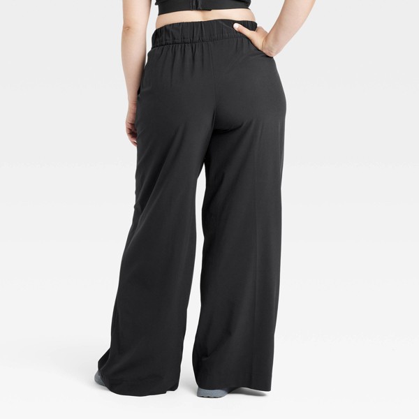 Pantalones de pierna ancha de tiro alto ligeros para mujer - All In Motion™ 4