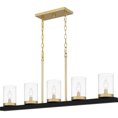 Quoizel Lighting Greeley 5 - Light Pendant in  Matte Black