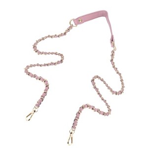Unique Bargains Metal Corrosion-Resistant PU Leather Purse Flat Chain Strap - 1 of 4