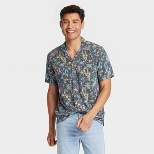 Men's Short Sleeve Button-Down Camp Shirt - Goodfellow & Co™