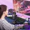 MaseiKar Microphone for iPhone,Noise Cancel USB Microphone for PC Computer Type C Phone,Touch Mute RGB Volume Echo Control Mic for ASMR Recording - 3 of 4