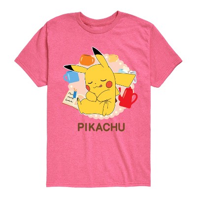 Boys' - Pokémon - Sleeping Pikachu Short Sleeve Graphic T-Shirt