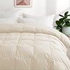 Puredown Lightweight Organic Cotton Down Comforter Duvet Insert - image 2 of 4