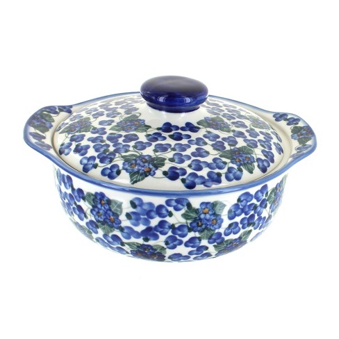 Blue Rose Polish Pottery 335 Vena Muffin Pan : Target