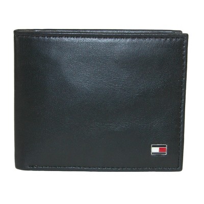 TOMMY HILFIGER - Men's leather wallet with embossed logo