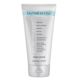 Pharmagel Enzyme Ex- Cell Gentle Exfoliating Papaya facial Scrum | Gentle Papaya Face Exfoliator Scrub for All Skin Types - (6 oz) - 1 of 4