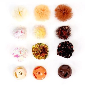 Pet Park Blvd Assorted Cat Ball Toys 12 pk - 1 of 3