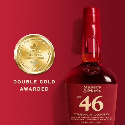 Maker's Mark 46 Bourbon Whisky - 750ml Bottle