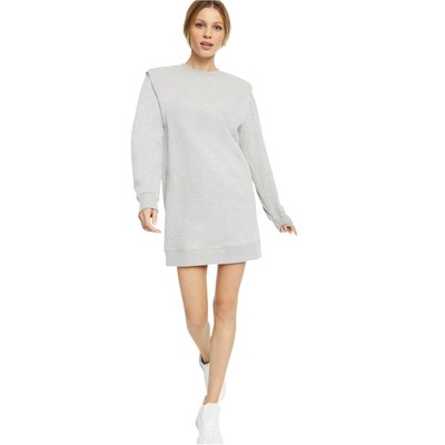 I-N-C Womens Knit Mini Dress, Grey, X-Small