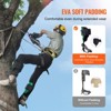 VEVOR Tree Climbing Spikes, 1 Pair Alloy Steel Climbing Spurs, 350lbs Load Capacity Tree Climbing Gear with Straps and Spike Protectors, Green - 4 of 4